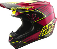 TROY LEE DESIGNS GP Pro Mips Kinderhelm - Segment Fuchsia