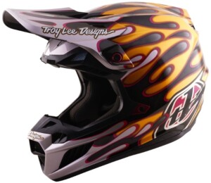 TROY LEE DESIGNS SE5 Carbon Mips Helm - Overspray...