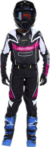 TROY LEE DESIGNS SE Pro Jugend-Trikot - Salvo Schwarz/Weiß