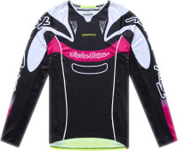 TROY LEE DESIGNS SE Pro Jugend-Trikot - Salvo Schwarz/Weiß