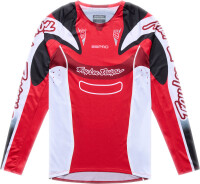 TROY LEE DESIGNS SE Pro Jugend-Trikot - Salvo Rot/Weiß