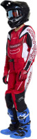 TROY LEE DESIGNS SE Pro Jugend-Trikot - Salvo Rot/Weiß