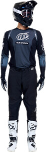 TROY LEE DESIGNS SE Pro Trikot - Sever Schwarz/Grau