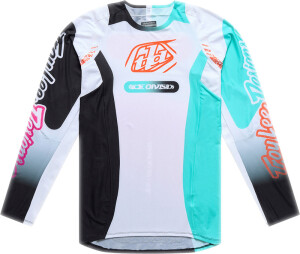 TROY LEE DESIGNS SE Pro Trikot - Sever Weiß/Teal