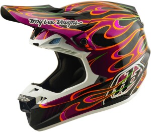 TROY LEE DESIGNS SE5 Carbon Mips Helm - Torched...