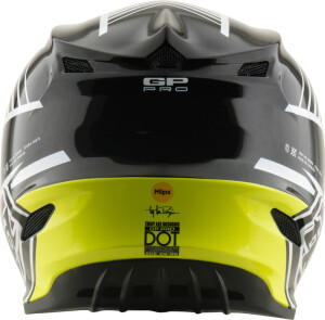 TROY LEE DESIGNS GP Pro Mips Helm - Segment Schwarz/Violett