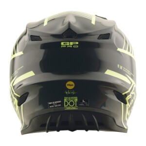 TROY LEE DESIGNS GP Pro Segment Helm – Gelb