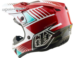 TROY LEE DESIGNS GP Pro Mips Helm - Segment Rot/Weiß