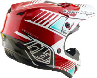 TROY LEE DESIGNS GP Pro Mips Helm - Segment Rot/Weiß