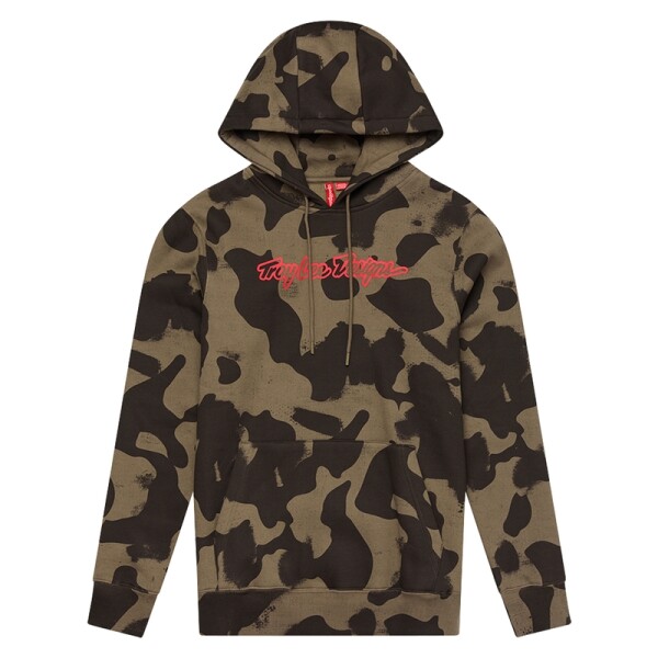 TROY LEE DESIGNS Signature Hoodie - Camo Oliv