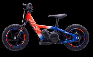 Elektrisches Laufrad Sedna MX 12" Blau/Weiß/Rot
