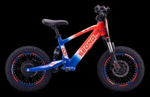 Elektrisches Laufrad Sedna SX 16" Blau/Weiß/Rot