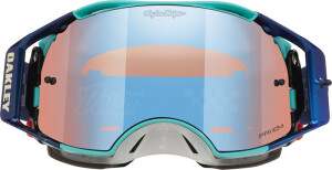 OAKLEY Airbrake MX Brille - TLD Blau Glas Prizm Sapphire