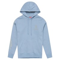 Troy Lee Design´s Peace OUT Hoody Woman Rauchblau
