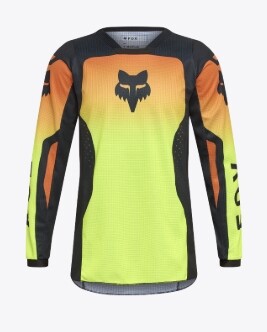 FOX 180 SHIELD JERSEY Kinder Flo Yellow
