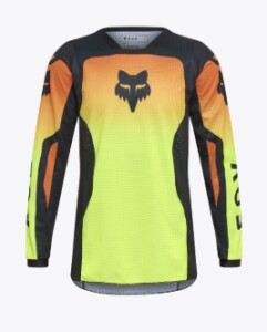FOX 180 SHIELD JERSEY Kinder Flo Yellow