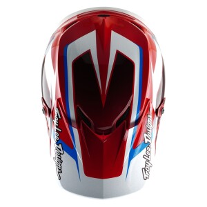TROY LEE DESIGNS GP Shutter Jugend-Helm Rot/Weiß