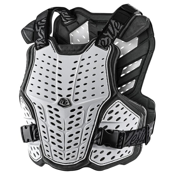 TROY LEE DESIGNS Rockfight Jugend-Brustprotektor – Weiß Einheitsgröße