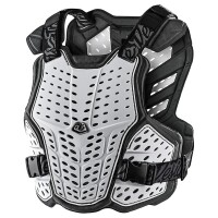 TROY LEE DESIGNS Rockfight Jugend-Brustprotektor – Weiß Einheitsgröße
