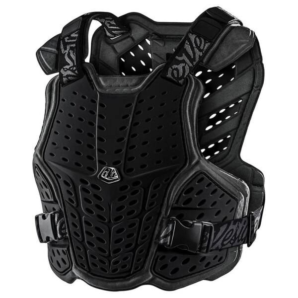 TROY LEE DESIGNS Rockfight Jugend-Brustprotektor – Schwarz Einheitsgröße