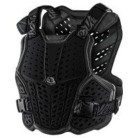 TROY LEE DESIGNS Rockfight Jugend-Brustprotektor – Schwarz Einheitsgröße