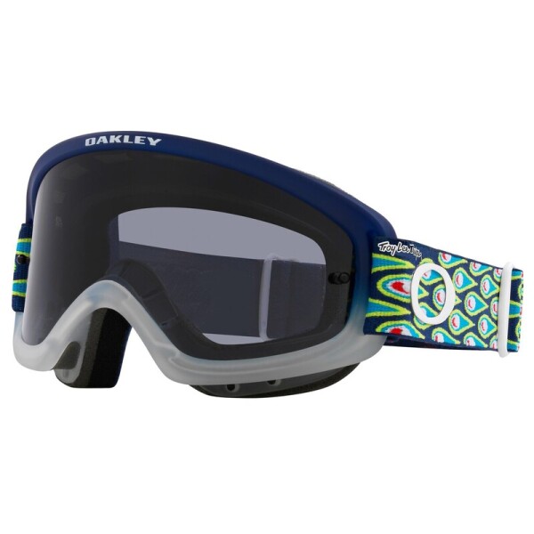 OAKLEY XS Kids O-Frame 2.0 PRO MX Brille - TLD SPEED BUBBLES NAVY Dark Grey