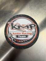 KMP Junior Team Glas untersetzer 4er Set Schwarz