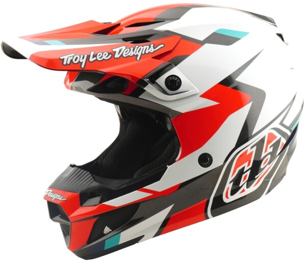 TROY LEE DESIGNS SE5 Polycarbonate Mips Helm - Roamer Rot