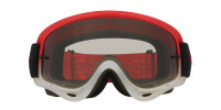 OAKLEY O-Frame MX Brille - Team Red Light Grey Glas