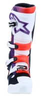 Alpinestars TECH 7 Blau, Weiß, Lila, Fluoreszierend Rot