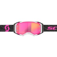 SCOTT Prospect 2.0 Goggle - Zebra Black/Pink Pink Chrome Works Lens