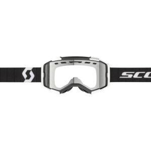 SCOTT Fury Enduro Goggle - Black/White Clear S0 Lens