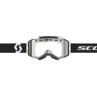 SCOTT Fury Enduro Goggle - Black/White Clear S0 Lens