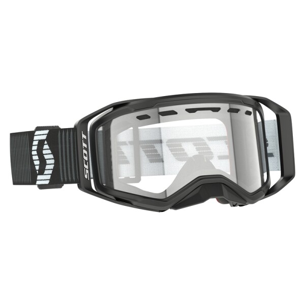 SCOTT Prospect 2.0 Enduro Goggle - Black/White Clear S0 Lens