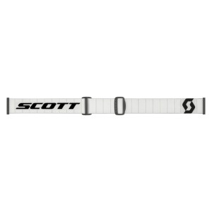 SCOTT Split OTG Goggle - White/Black Clear Works Lens