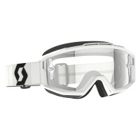 SCOTT Split OTG Goggle - White/Black Clear Works Lens