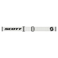 SCOTT Split OTG Goggle - White/Black Clear Works Lens