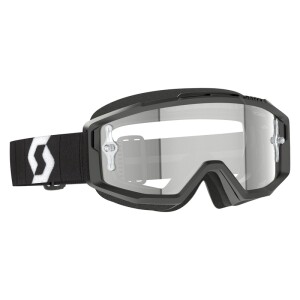 SCOTT Split OTG Goggle - Black/White Clear Works Len