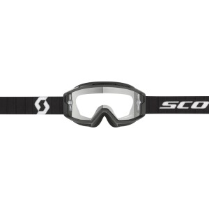 SCOTT Split OTG Goggle - Black/White Clear Works Len