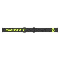 SCOTT Split OTG Goggle - Zebra Black/Neon Yellow Clear Works Lens
