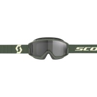 SCOTT Primal Sand Dust Goggle - Khaki Green Dark Grey Lens
