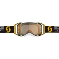 SCOTT Prospect 2.0 AMP Chrome Goggle - Black/Gold Gold Chrome Works Lens