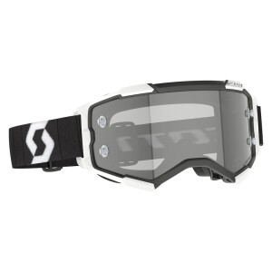 SCOTT Fury LS Goggle - Black/White Light Sensitive Grey...