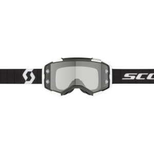 SCOTT Fury LS Goggle - Black/White Light Sensitive Grey...