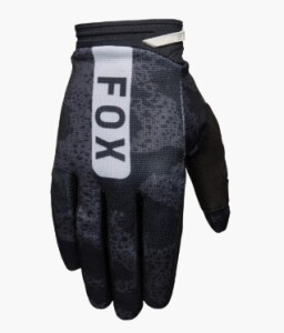 FOX 180 BNKR Glove Schwarz Camouflage