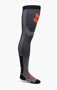 FOX Flexair Knee Brace Socks Grau