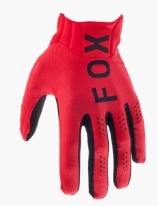 FOX FLEXAIR Glove neon rot