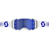 SCOTT Prospect 2.0 AMP Chrome Goggle - Doppler White/Blue Blue Chrome Works Lens