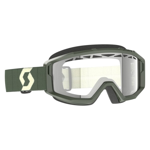 SCOTT Primal Enduro Goggle - Khaki Green Clear S0 Lens