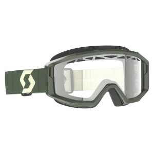 SCOTT Primal Enduro Goggle - Khaki Green Clear S0 Lens